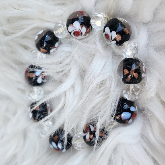 Vintage‎ Venetian Glass bracelet - Picture 4 of 6